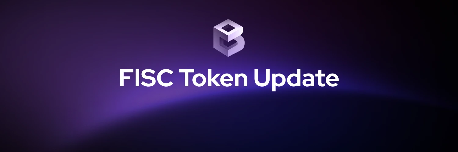 FISC Token Update banner.