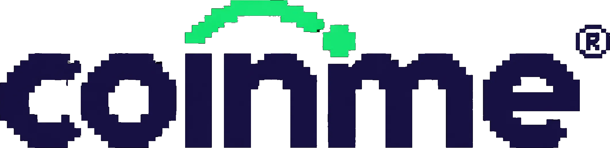 Coinme end zone logo