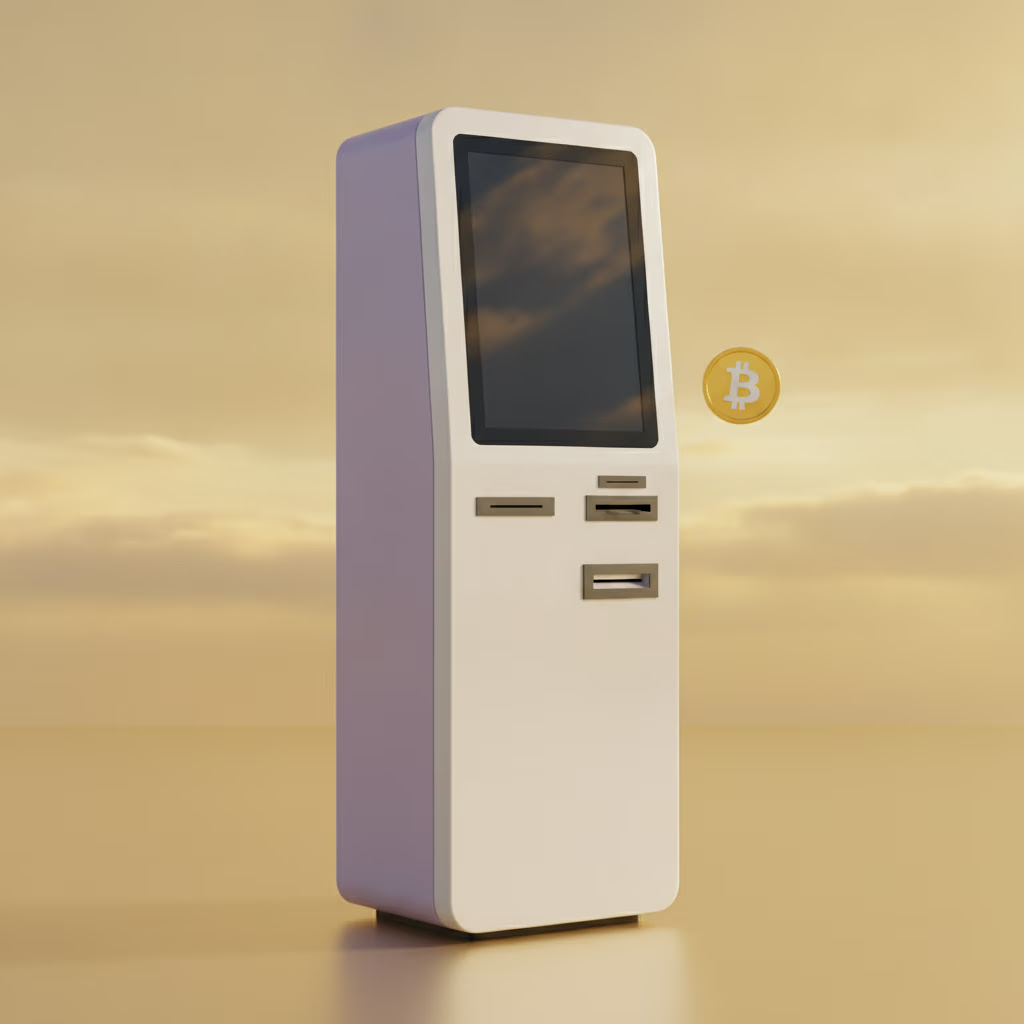 Coinstar kiosk for buying crypto with cash