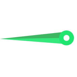 On/off ramps speed hand indicator image.