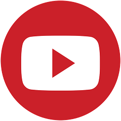 Youtube social icon.